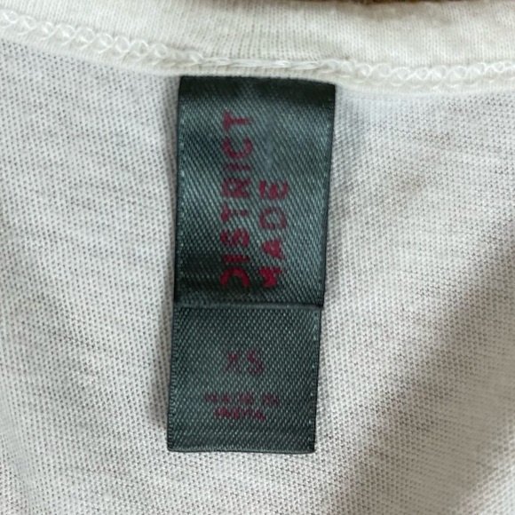 District Made A New Day XS Tank Top Bundle Oversized Flowy Whiskey Beer - Picture 8 of 13